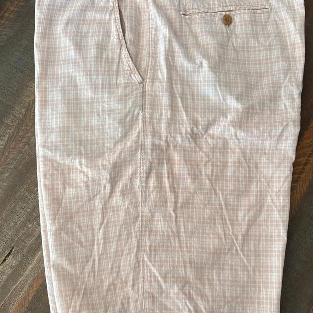 J Crew Pink Check Sz 36 Shorts